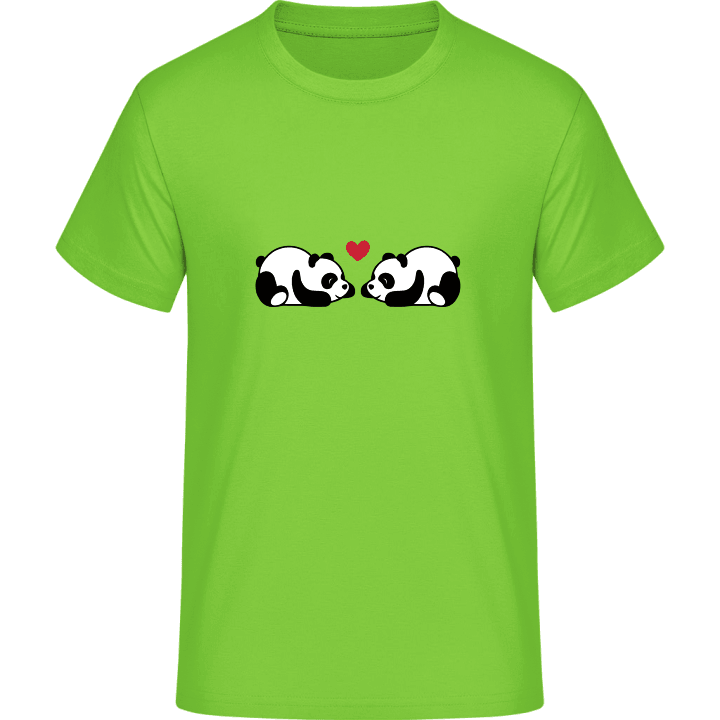 Cute Little Sleeping Pandas In Love T-Shirt contain pic