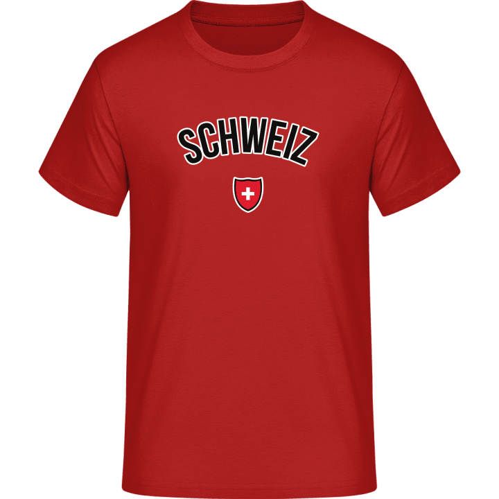 SCHWEIZ Flag Fan T-Shirt contain pic