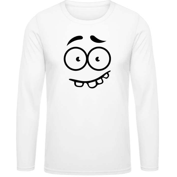 Smiley gebit Shirt met lange mouwen contain pic