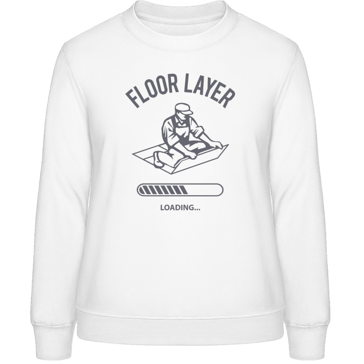 Floor Layer Loading Frauen Sweatshirt contain pic