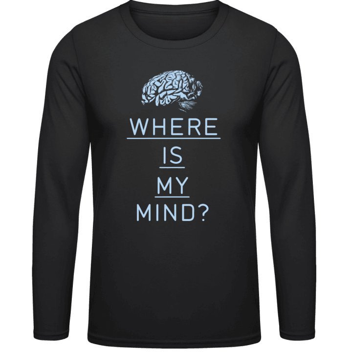 Where Is My Mind T-shirt à manches longues contain pic