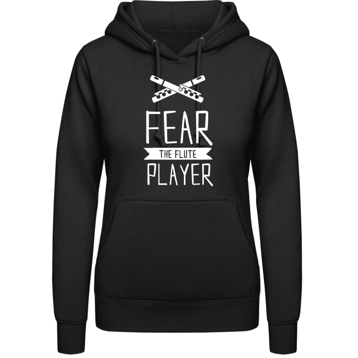 Fear the Flute Player Sweat à capuche pour femme contain pic