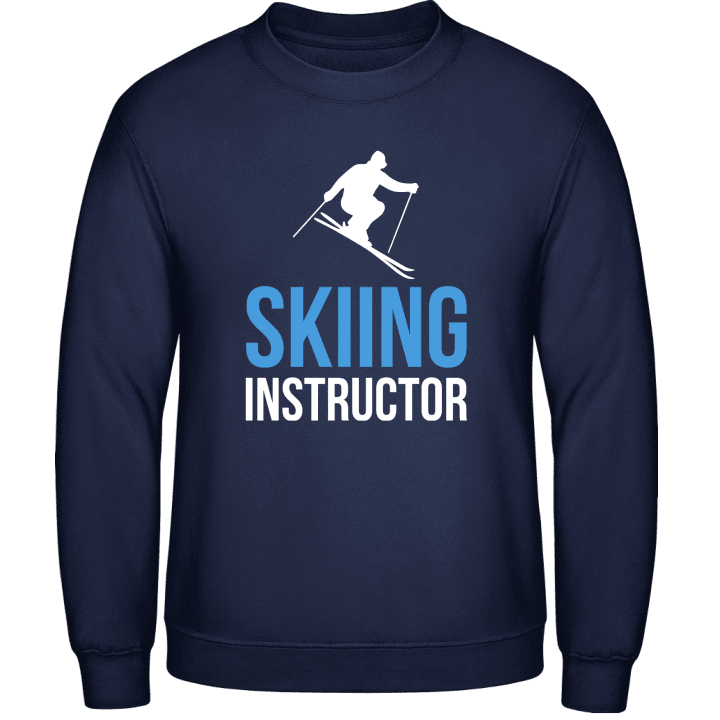 Skiing Instructor Sweatshirt contain pic