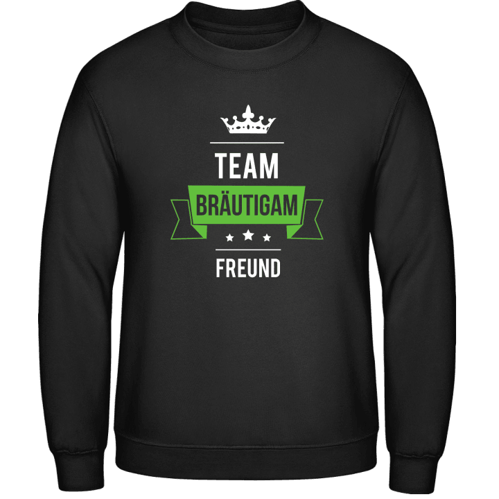 Team Bräutigam Freund Sweatshirt contain pic