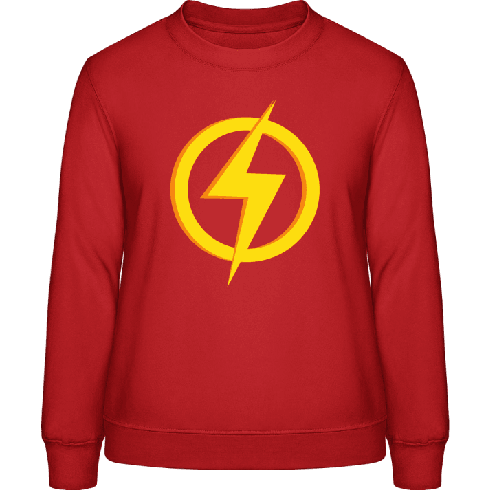 Superhero Flash Logo Sweatshirt för kvinnor 0 image
