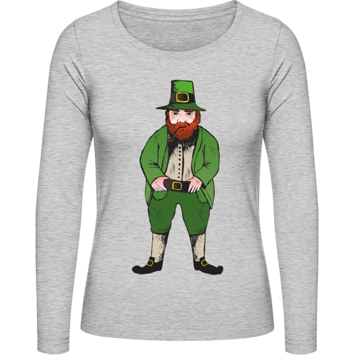 Leprechaun lutin irlandaise T-shirt à manches longues pour femmes 0 image