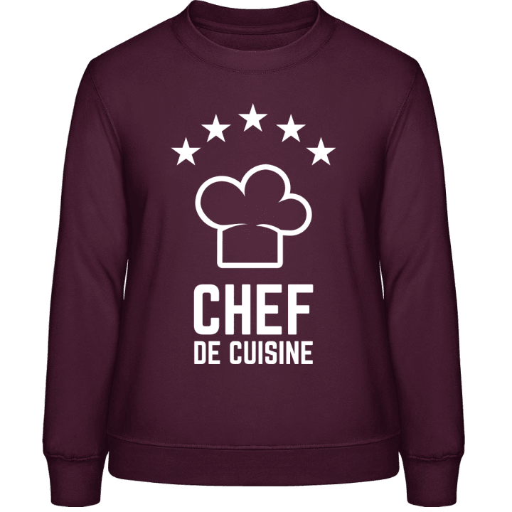 Chef de cuisine Sweat-shirt pour femme contain pic