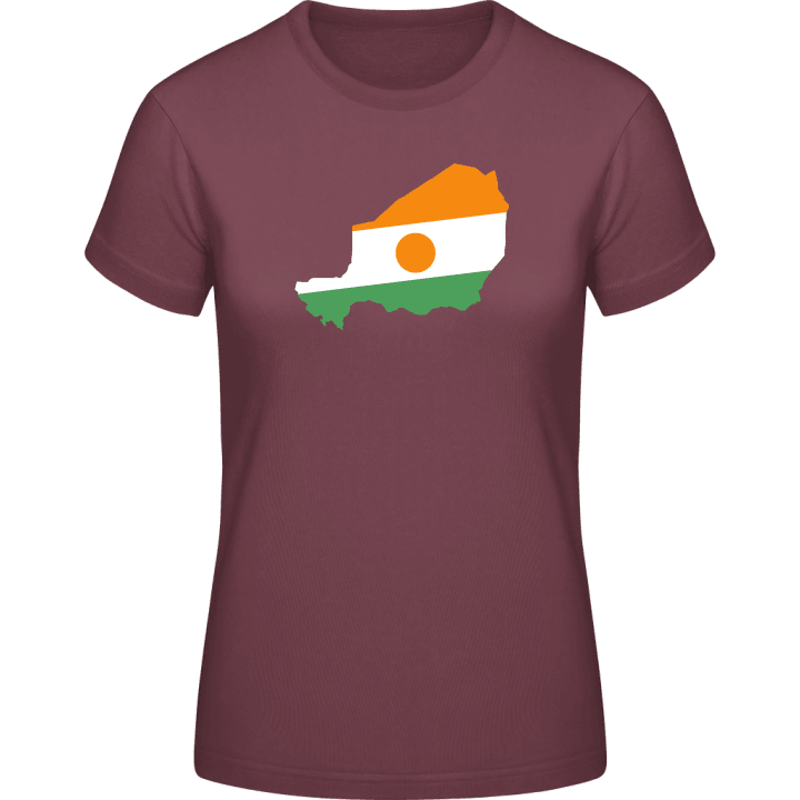 Niger Map T-shirt för kvinnor contain pic