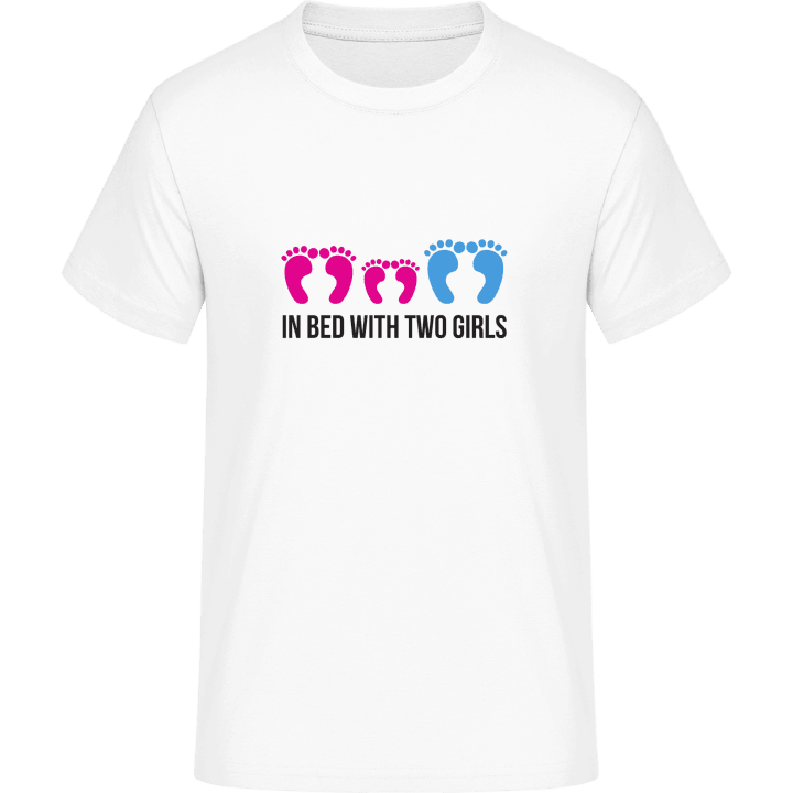 Daddy In Bed With Two Girls T-Shirt 0 image