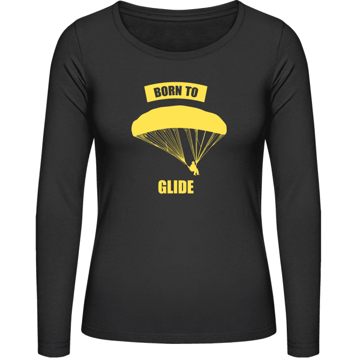 Born To Glide Vrouwen Lange Mouw Shirt contain pic