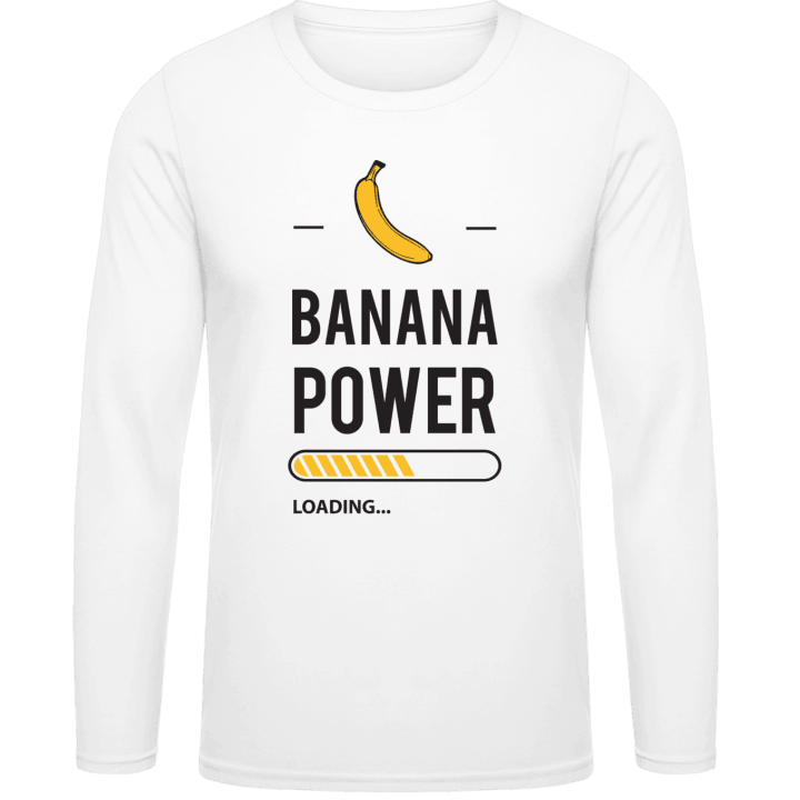Banana Power Loading T-shirt à manches longues contain pic
