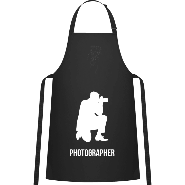 Photographer in Action Kitchen Apron contain pic
