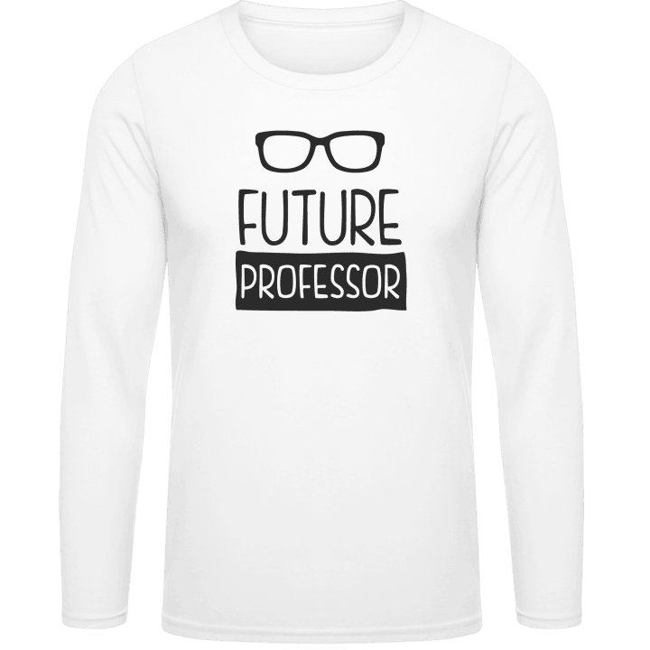 Future Professor T-shirt à manches longues contain pic