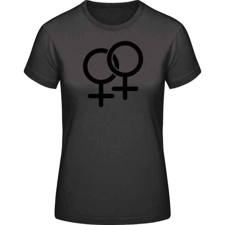 Lesbian Symbol Vrouwen T-shirt 0 image