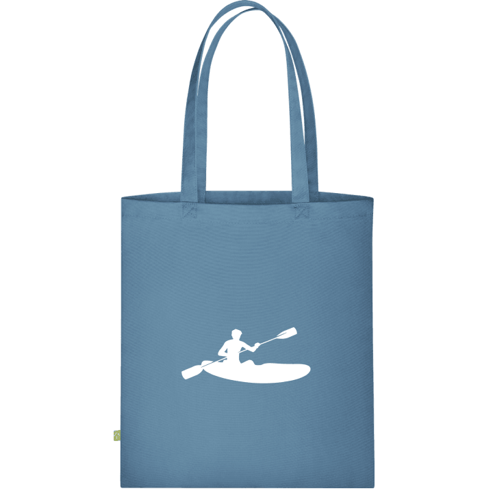 Rafting Silhouette Väska av tyg contain pic
