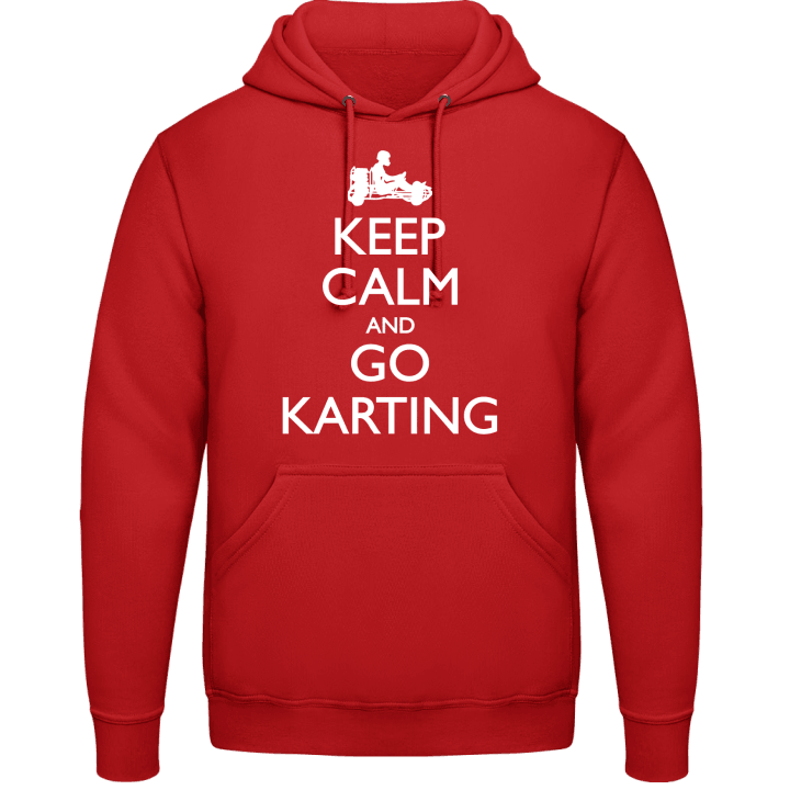 Keep Calm and go Karting Sudadera con capucha contain pic