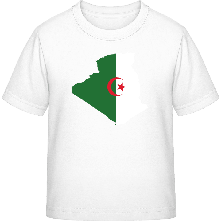 Algeria Map T-skjorte for barn contain pic
