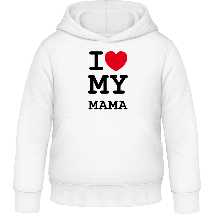 I Love My Mama Hættetrøje til børn 0 image