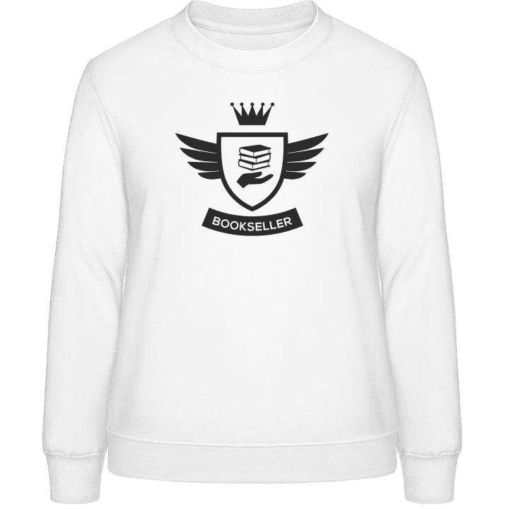 Bookseller Icon Coat Of Arms Frauen Sweatshirt contain pic
