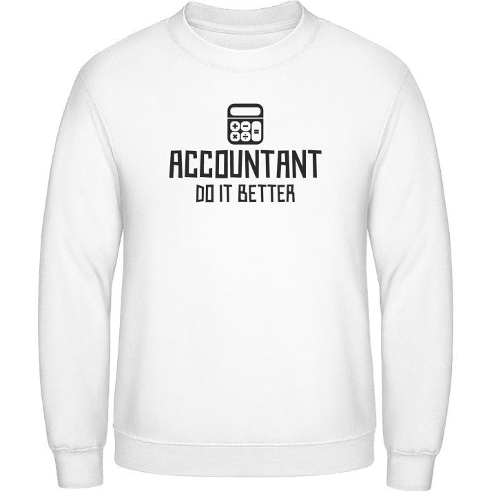 Accountant Do It Better Tröja contain pic