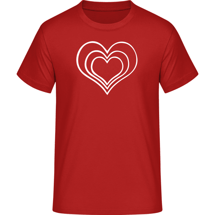 Three Hearts T-skjorte contain pic