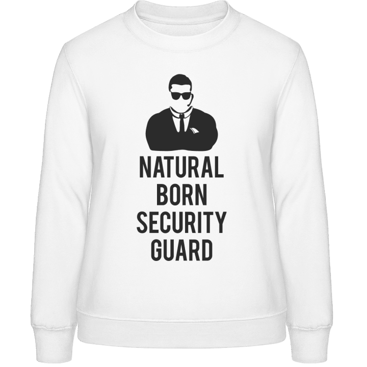 Natural Born Security Guard Felpa donna contain pic