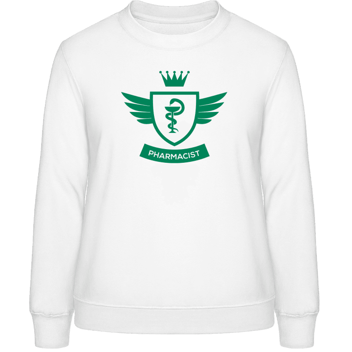 Pharmacist Winged Sweatshirt för kvinnor contain pic