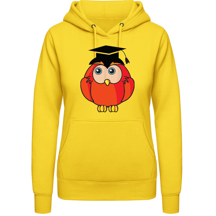 Academic Owl Vrouwen Hoodie contain pic