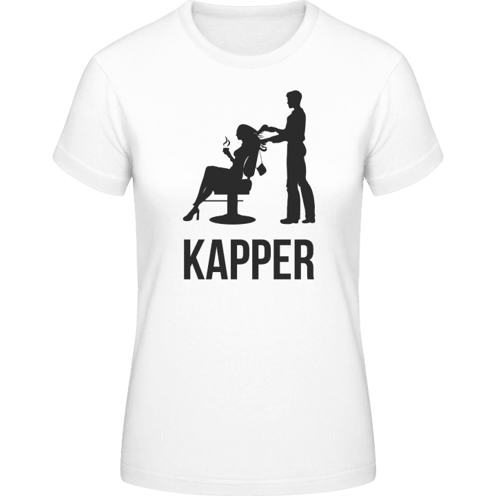 Kapper Logo T-skjorte for kvinner contain pic