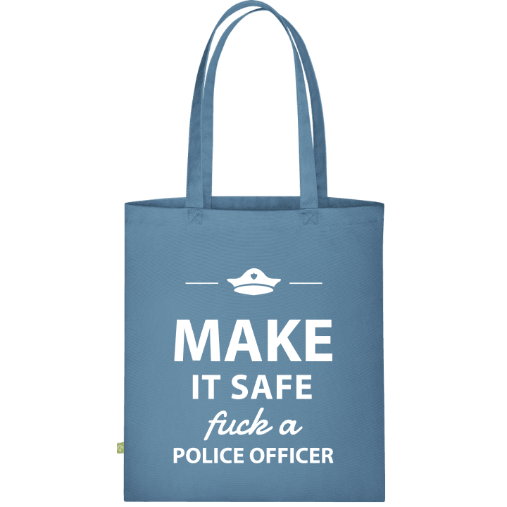 Make It Safe Fuck A Policeman Väska av tyg contain pic
