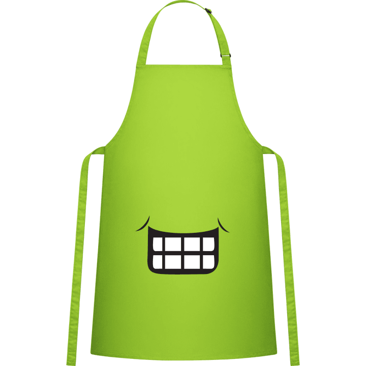 Grin Mouth Kitchen Apron contain pic