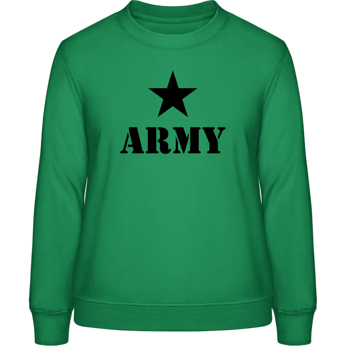 Army Star Logo Sweatshirt för kvinnor contain pic