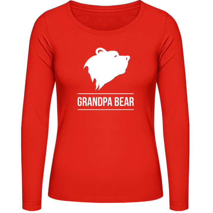 Grandpa Bear Kvinnor långärmad skjorta 0 image