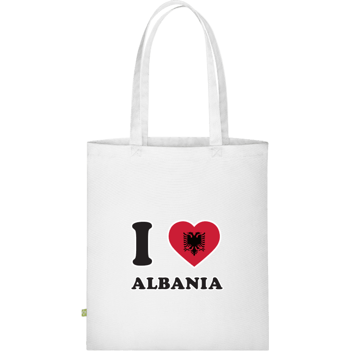 I Love Albania Stoffen tas 0 image
