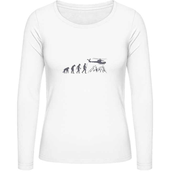 Mountain Rescue Evolution Langermet skjorte for kvinner contain pic
