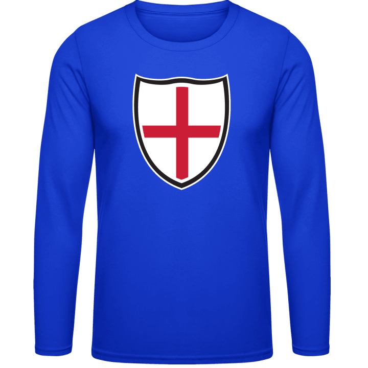 England Shield Flag T-shirt à manches longues contain pic