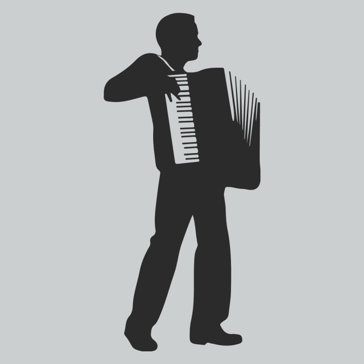 Accordion Player Silhouette Sweat-shirt pour femme 0 image