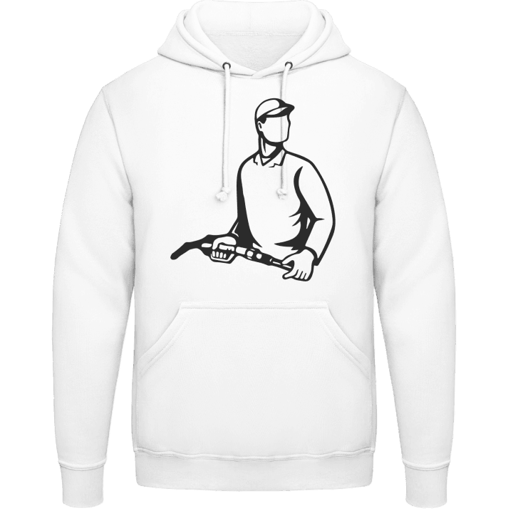 Gas Station Attendant Icon Design Hoodie contain pic