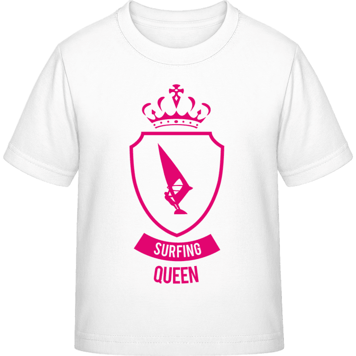 Windsurfing Queen T-shirt för barn contain pic