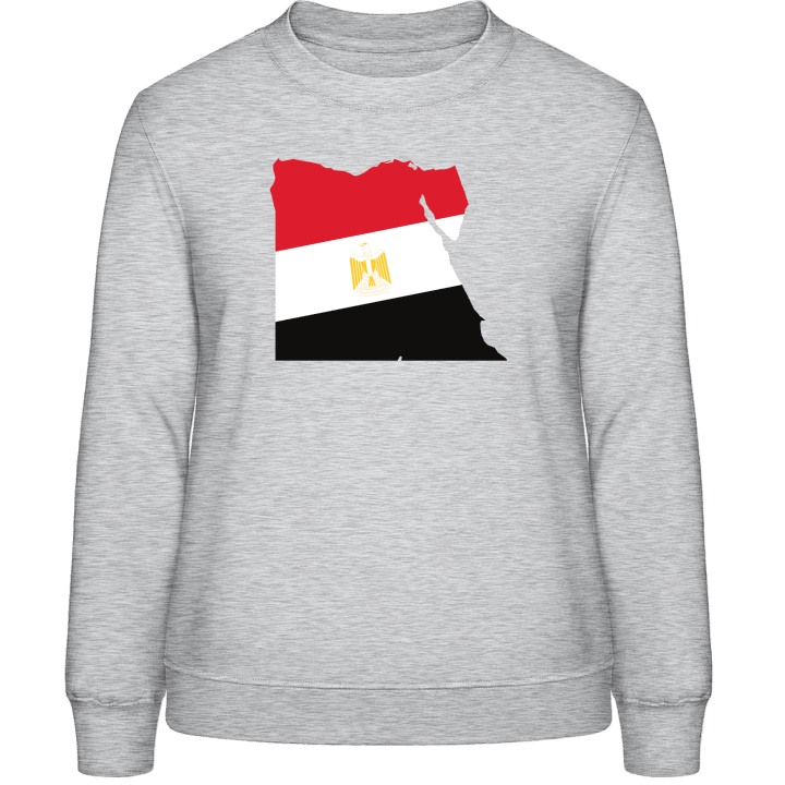 Egypt Map with Crest Sweatshirt för kvinnor contain pic