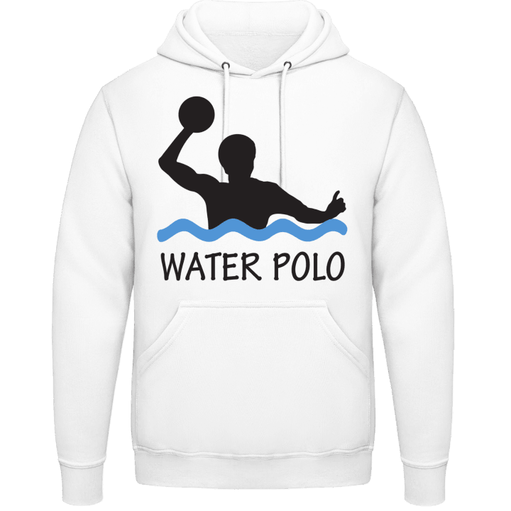 Water Polo Illustration Felpa con cappuccio contain pic