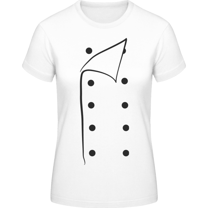 Cooking Suit T-shirt för kvinnor contain pic