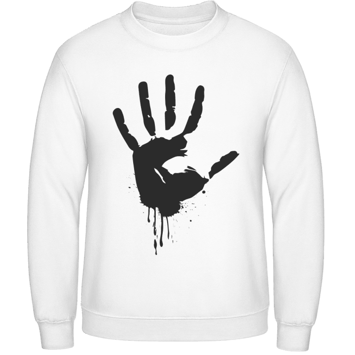 Black Blood Hand Sweatshirt contain pic