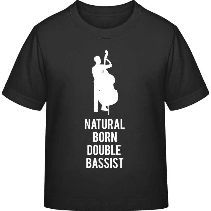 Natural Born Double Bassist Kids T-shirt contain pic