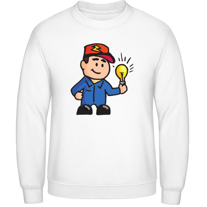 Electrician Comic Sweatshirt contain pic