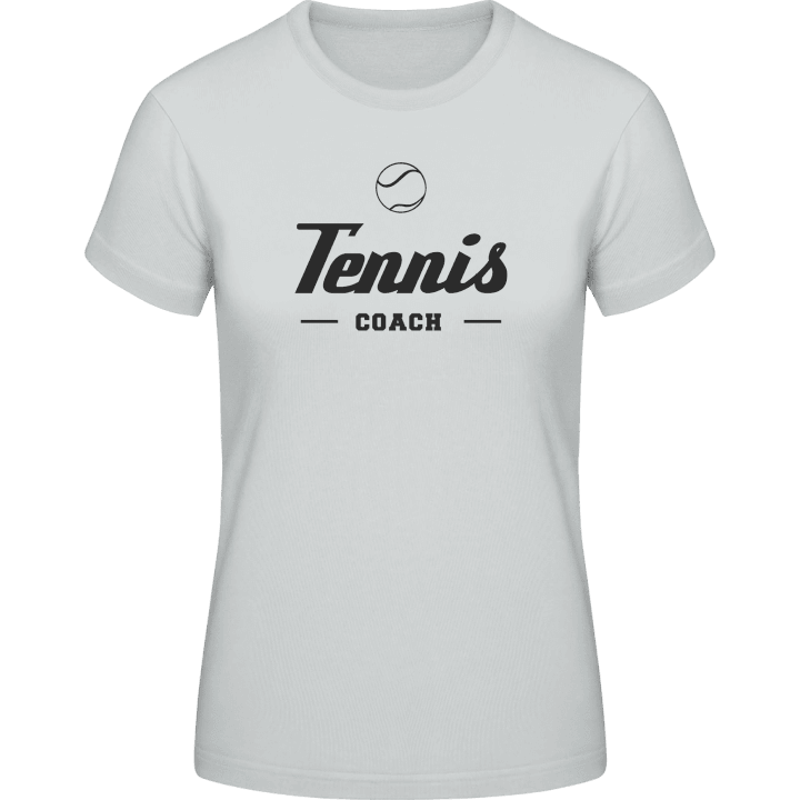 Tennis Coach T-skjorte for kvinner contain pic