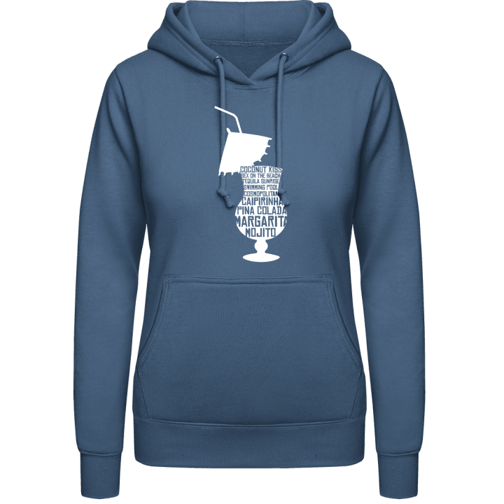 Cocktail Logo Women Hoodie contain pic