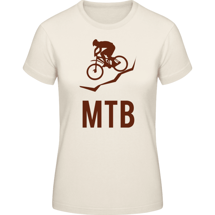 MTB Mountain Bike T-shirt för kvinnor contain pic