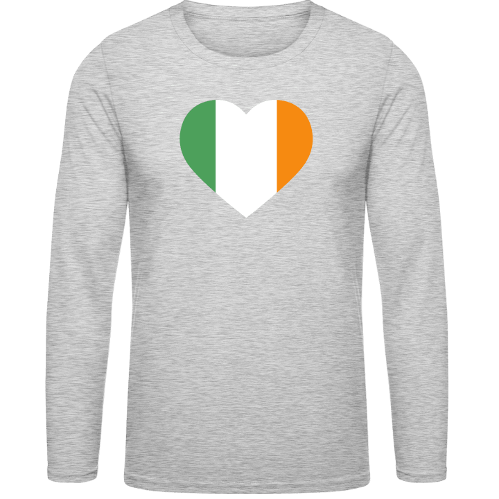 Irlande coeur T-shirt à manches longues contain pic