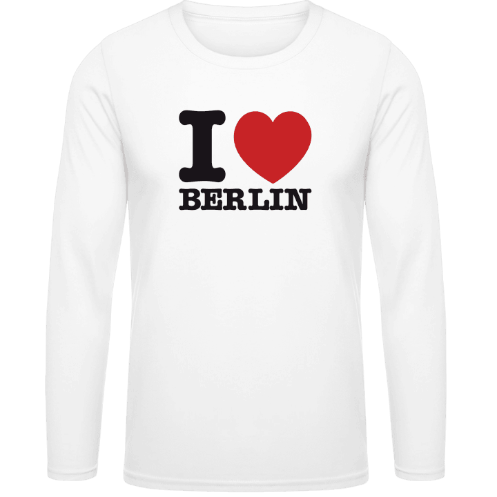 I love Berlin T-shirt à manches longues contain pic